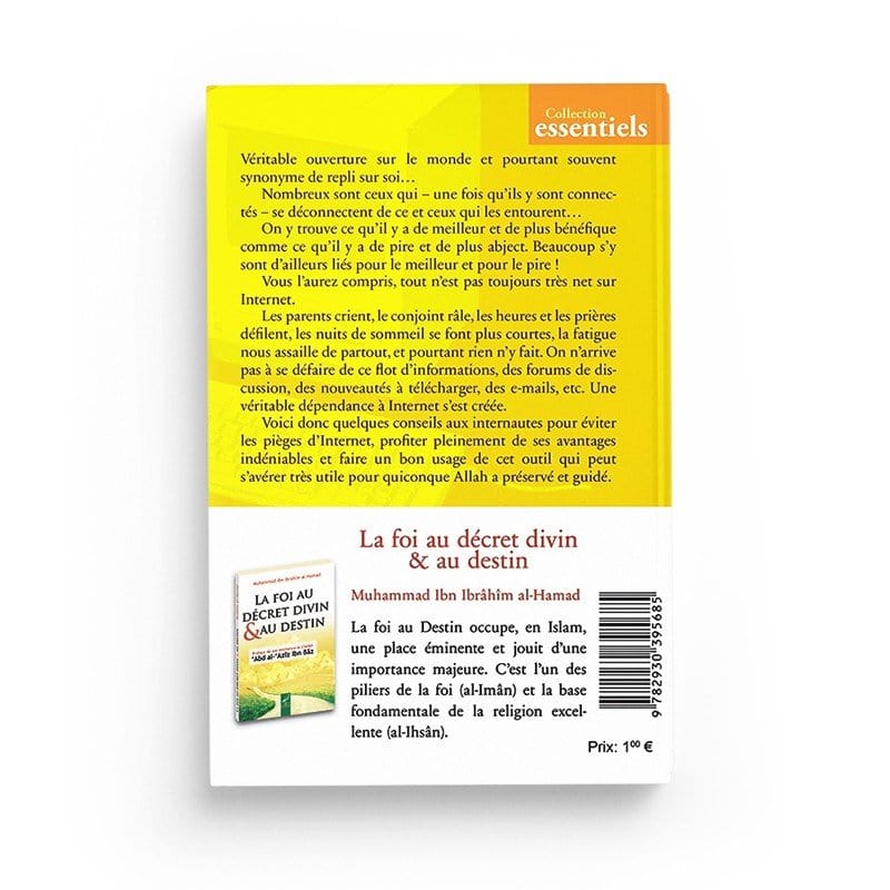 Conseils aux internautes - Dâr al-Qâsim Al-Hadîth Livre > Islam > Foi et Spiritualité 9782930395685 Librairie Musulmane Al-imen