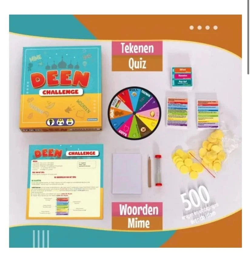 Deen Challenge (Leeftijd 7+) - Osratouna Osratouna Jeu Islam 3770012698188 Librairie Musulmane Al-imen