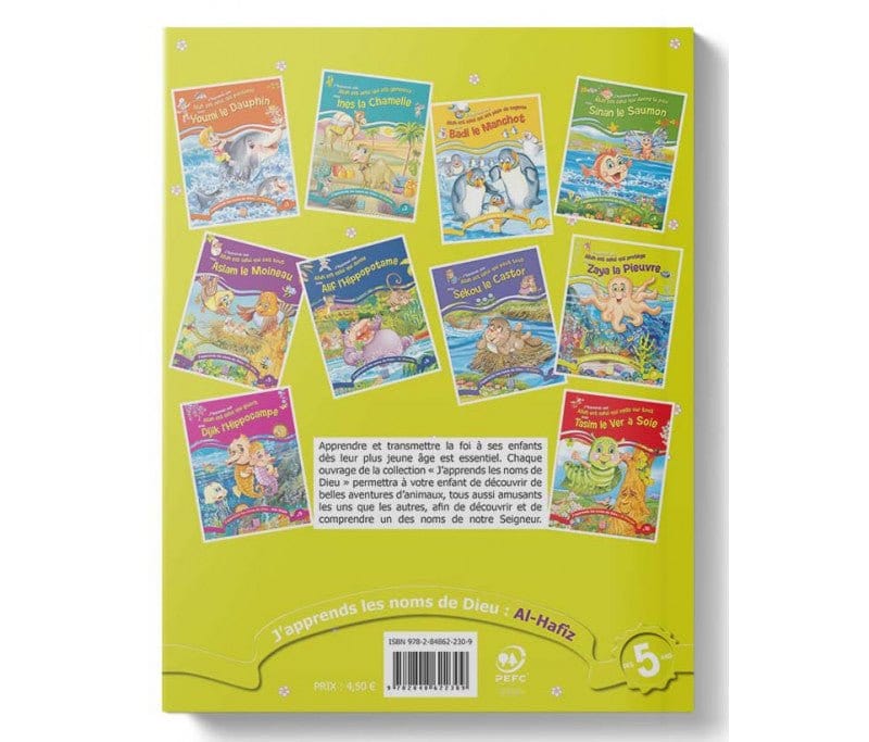 J'apprends que Allah est celui qui protège avec Zaya la pieuvre Tawhid Livre Islam Enfant 9782848622309 Librairie Musulmane Al-imen