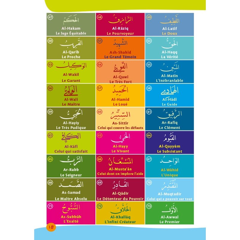 Arc - en - ciel 3 - Manuel d'enseignement des bases de l'Islam - Livres par édition par Al - Hadîth disponible chez Al - imen