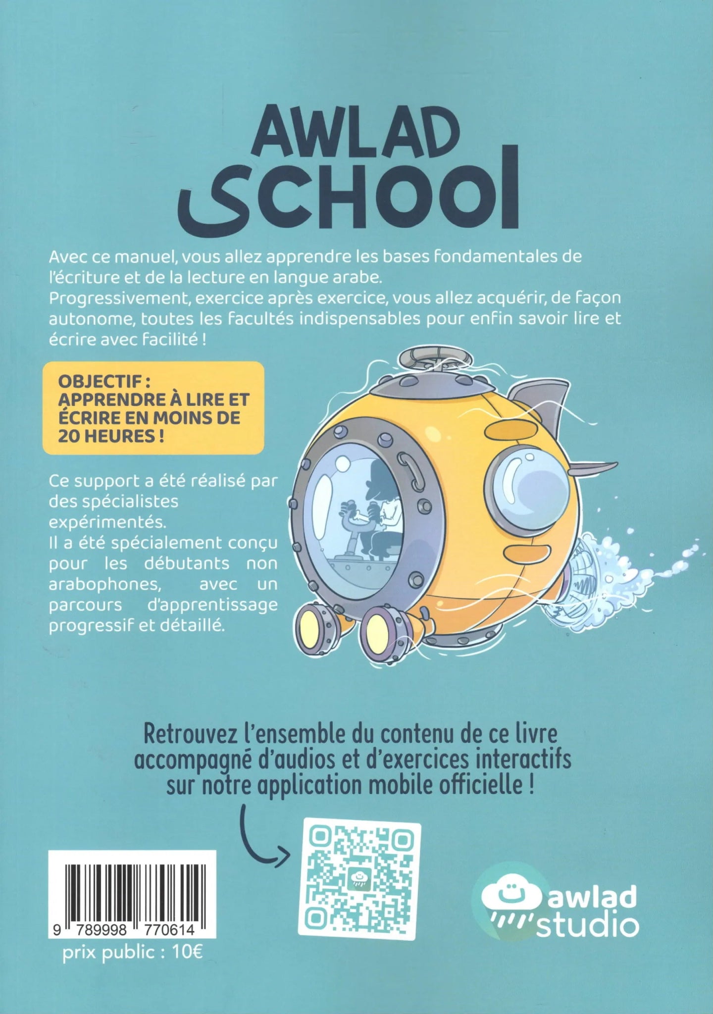 Awlad School – Apprendre à lire et écrire l’arabe - Livres par édition par BDouin disponible chez Al - imen