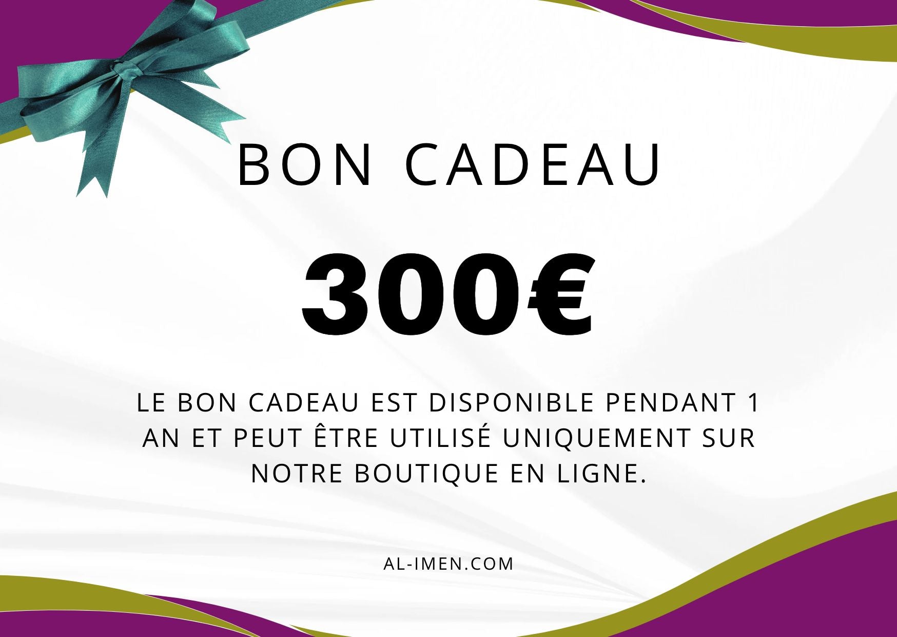 Carte - Cadeau pour Musulman(e)s | Al - imen 10,00€ Al - imen