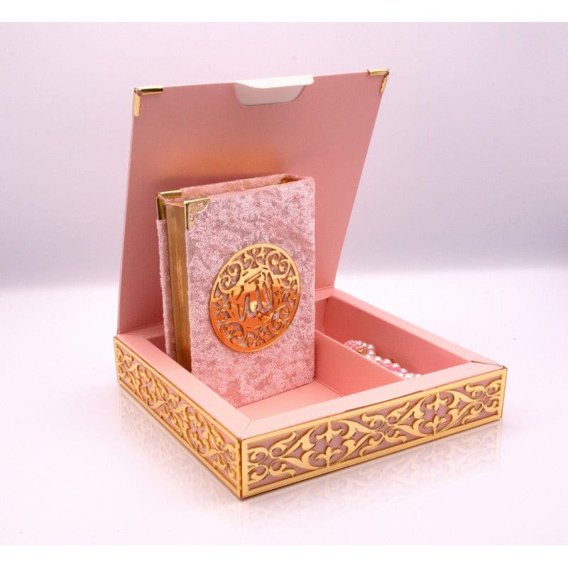 Coffret cadeau Al-imen : Box (Saint Coran Arabe de Poche + Chapelet) Librairie Al-imen Cadeaux Librairie Musulmane Al-imen