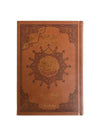 Coran Tajwid - Lecture Warsh en Couverture Cuir Luxueuse (avec index des mots et des sujets), taille : 14x20 cm Marron - Coran par Dar Al Ma'rifa disponible chez Al - imen