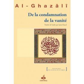 De la condamnation de la vanité - Livres par édition par Al Bouraq disponible chez Al - imen