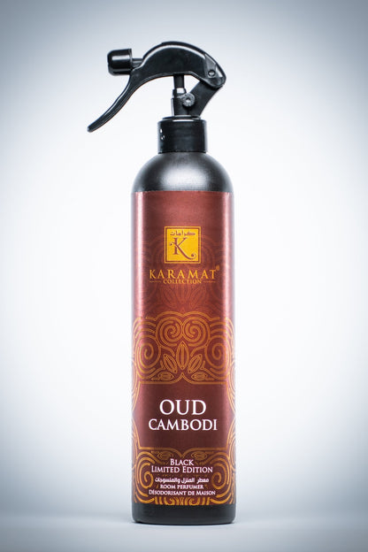 Désodorisant intérieur - Oud Cambodi 500ml – Karamat Collection - Pour la Maison par Karamat Collection disponible chez Al - imen