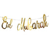 Guirlande Lettres - Eid Mubarak Or - Décorations par Hadieth Benelux disponible chez Al - imen