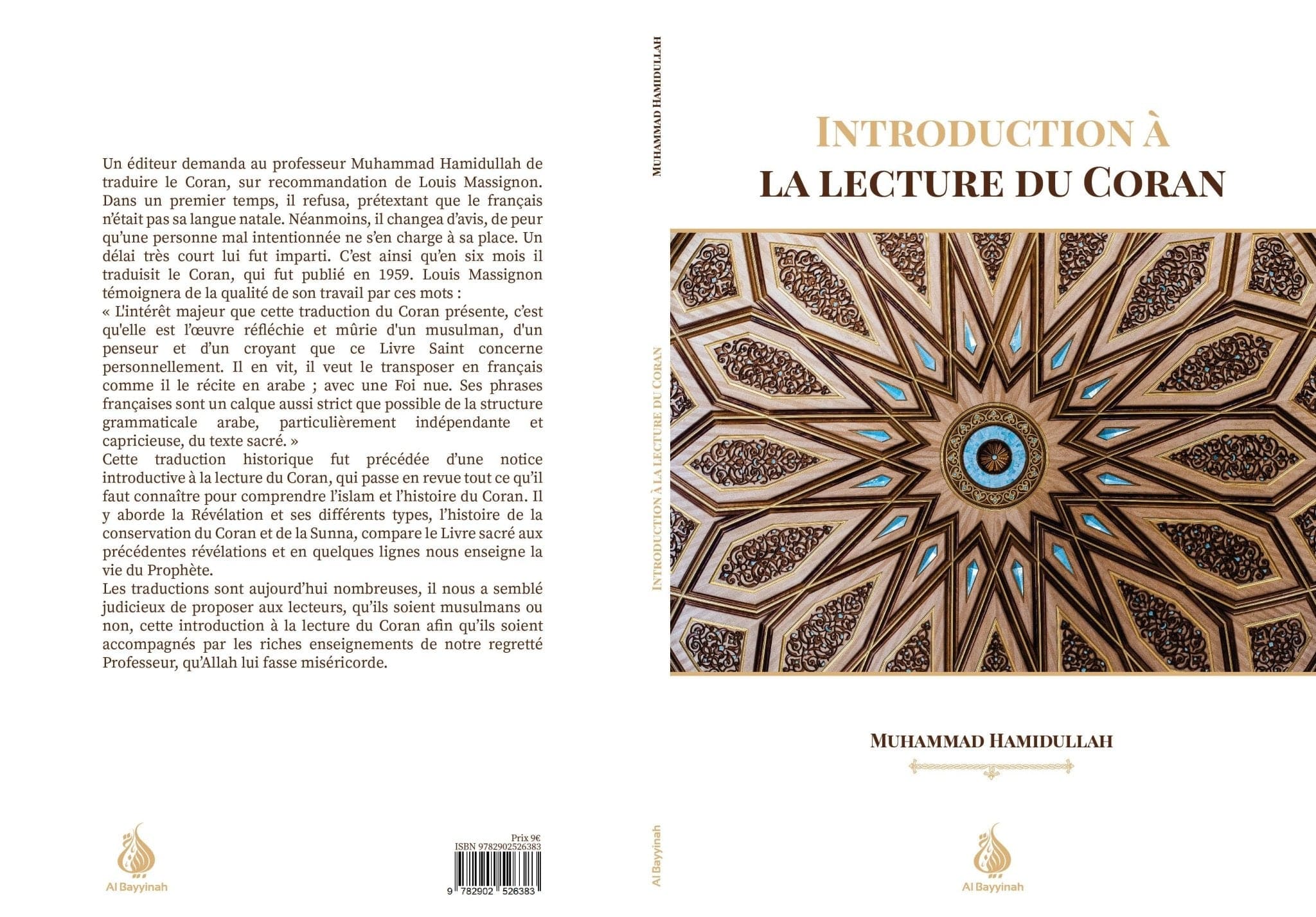 Introduction à la lecture du Coran Al-Bayyinah Livre sur le Coran Tafsir 9782902526383 Librairie Musulmane Al-imen