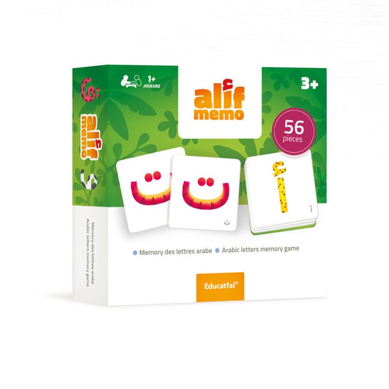 Jeu Alif Memo (56 cartes) - Educatfal (Dès 3 ans) - Jeux de cartes par Educatfal disponible chez Al - imen