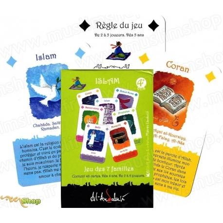 Jeu de cartes des 7 Familles de l'Islam - Espace Enfants par Sana disponible chez Al - imen