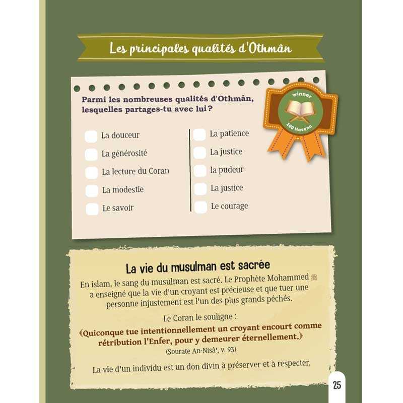 L’histoire du compagnon Othmân ibn Affân - Editions Al-Hadîth - L&S Al-Hadîth Livre Islam Enfant 9782875453419 Librairie Musulmane Al-imen