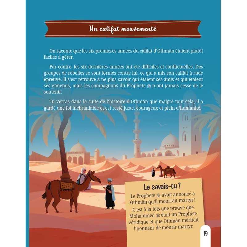 L’histoire du compagnon Othmân ibn Affân - Editions Al-Hadîth - L&S Al-Hadîth Livre Islam Enfant 9782875453419 Librairie Musulmane Al-imen