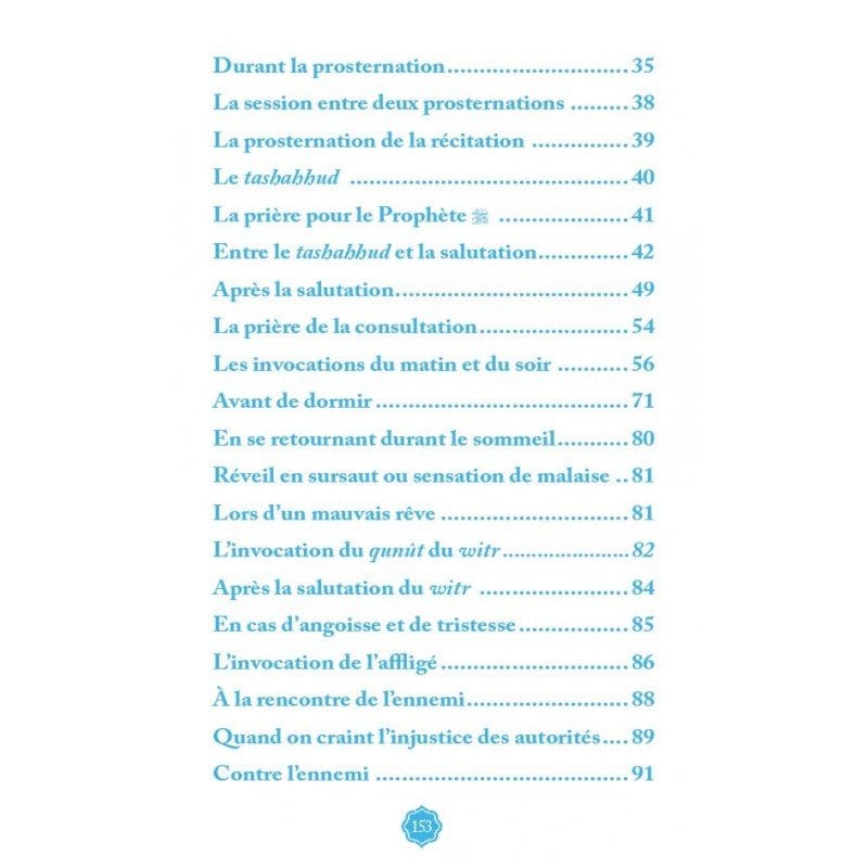 La citadelle du musulman - Sa‘îd Al-Qahtânî Al-Hadîth Livre > Islam > Invocations (Dou'as) > Citadelle du Musulman Beige 9782875452665 Librairie Musulmane Al-imen