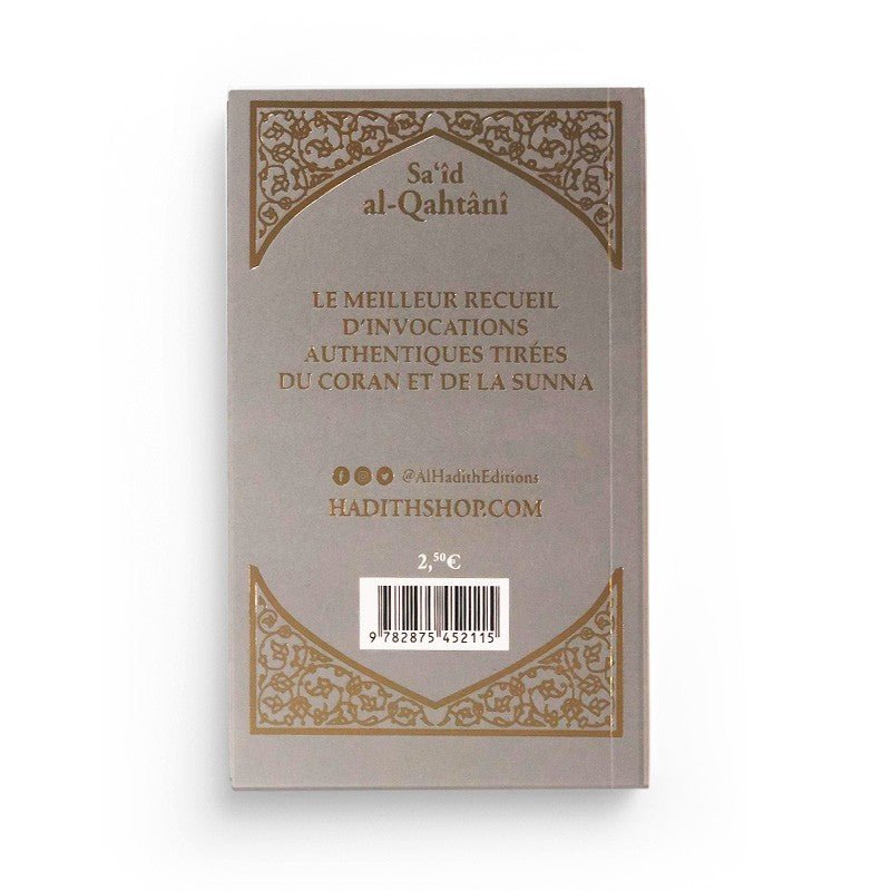 La citadelle du musulman - Sa‘îd Al - Qahtânî Beige - Livres par édition par Al - Hadîth disponible chez Al - imen