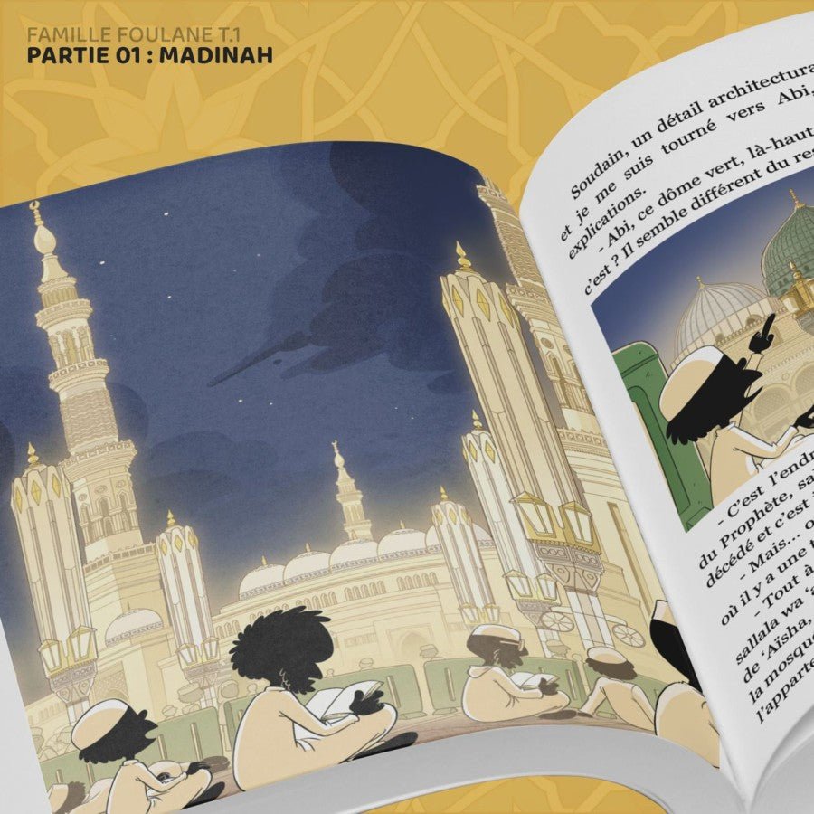 La famille Foulane (Tome 10) – En ‘Omra (Partie 1 : Madinah) de Norédine Allam - Livres par édition par BDouin disponible chez Al - imen