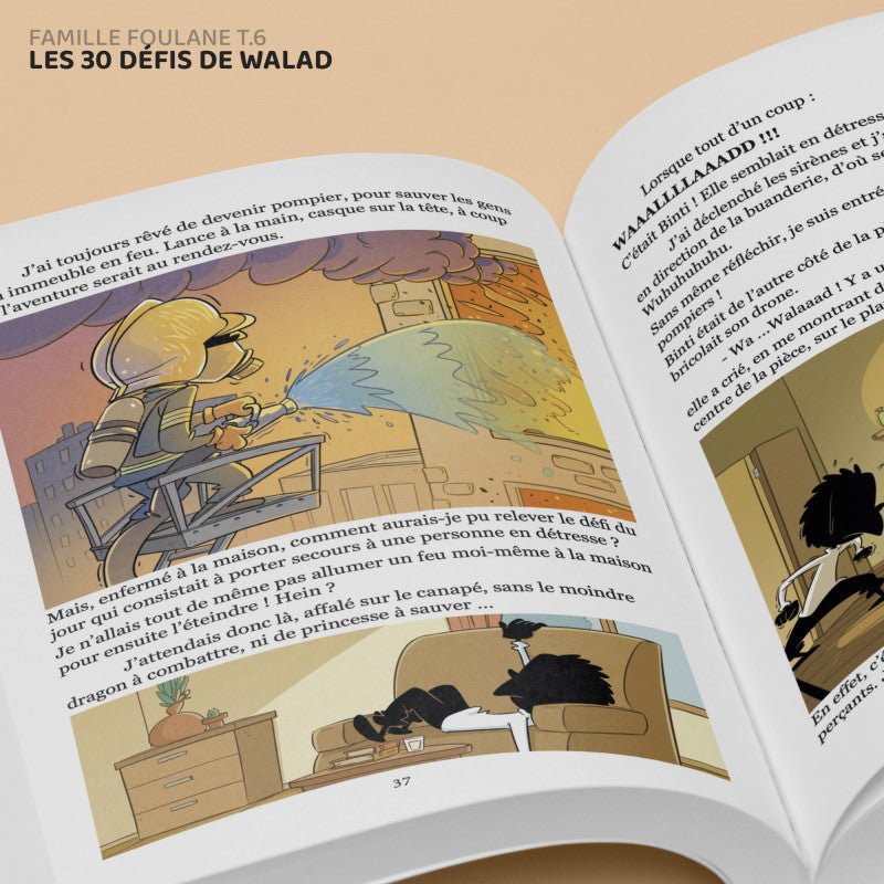 La Famille Foulane - TOME 6 : LES 30 DÉFIS DE WALAD - Bdouin - Livres par édition par BDouin disponible chez Al - imen