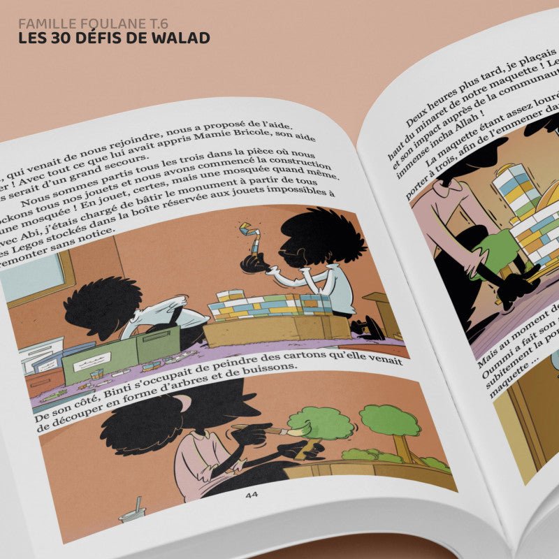 La Famille Foulane - TOME 6 : LES 30 DÉFIS DE WALAD - Bdouin - Livres par édition par BDouin disponible chez Al - imen