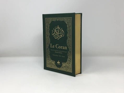 Le Coran - Essai de traduction et annotations par Maurice Glouton (Dorure sur les tranches) Vert - Coran par Al Bouraq disponible chez Al - imen