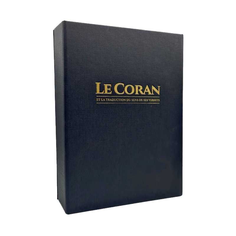 Le Coran et la traduction du sens de ses versets (Français/Arabe) - Coffret + Sac Moyen et Grand Format - Editions Tawbah Grande Al - imen