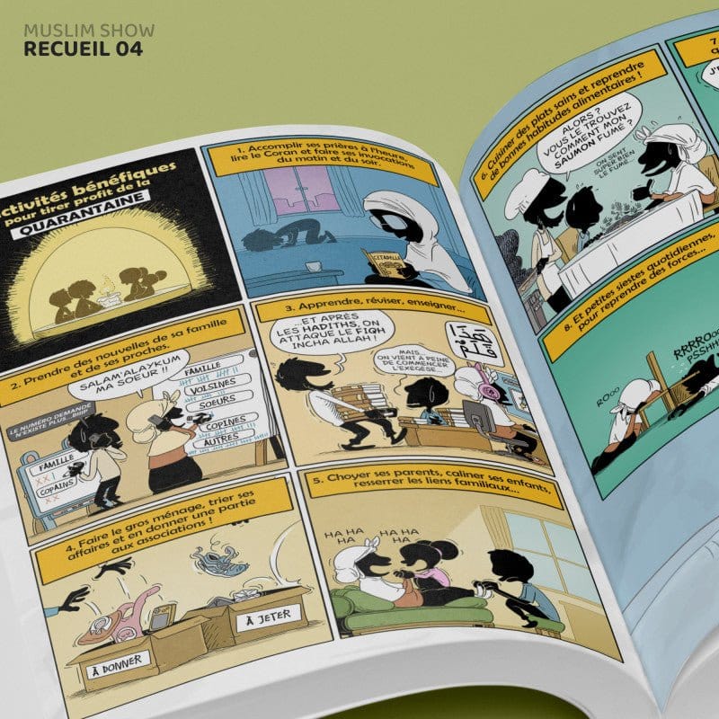 Le Recueil du Muslim Show - Tome 4 - BDouin éditions BDouin Livre Islam Enfant 9789998797994 Librairie Musulmane Al-imen