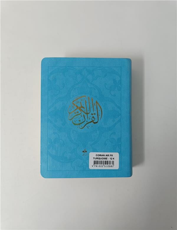 Le Saint Coran Bilingue (Arabe - Français) - Poche (Al Bouraq) Turquoise - Coran par Al Bouraq disponible chez Al - imen