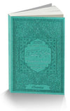 Le Saint Coran - Chapitre Amma (Jouz' 'Ammâ) français - arabe - phonétique - Couverture vert - bleu - Coran par Orientica disponible chez Al - imen