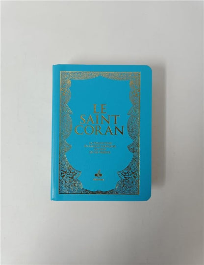 Le Saint Coran et la traduction en langue française du sens de ses versets (Poche) Turquoise - Coran par Al Bouraq disponible chez Al - imen