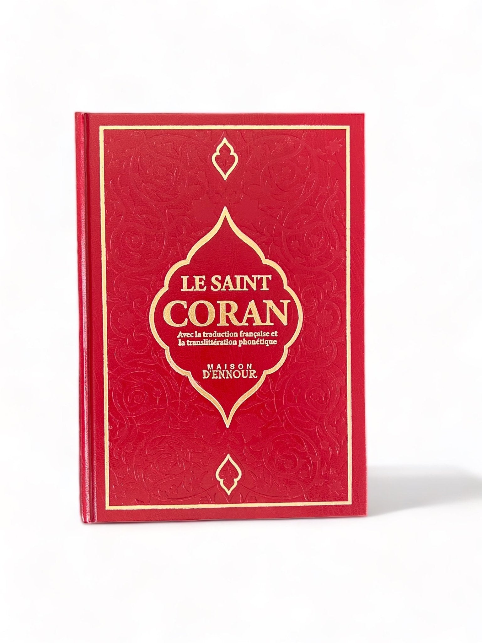 Le Saint Coran Français - Arabe - Phonétique - Maison d'Ennour Rouge - Coran par Maison d'Ennour disponible chez Al - imen