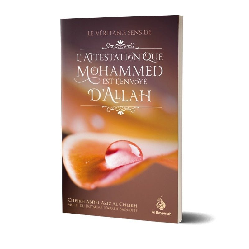 Le véritable sens de l'attestation que Mohammed est l'envoyé d'Allah - Livres par édition par Al - Bayyinah disponible chez Al - imen