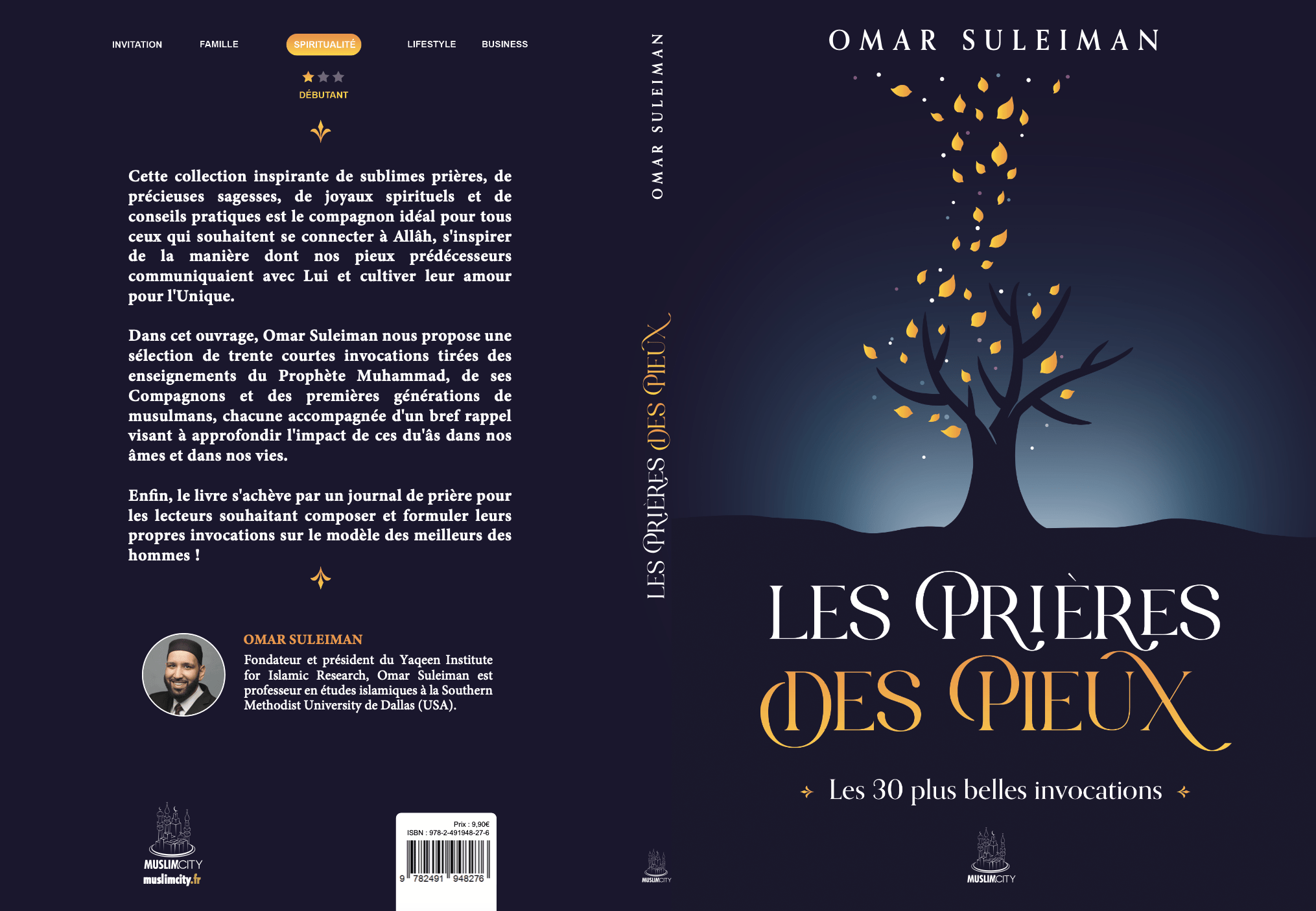 Les prières des pieux - Omar Suleiman - MuslimCity - Livres par édition par MuslimCity disponible chez Al - imen