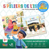 Livre Puzzle Magnétique : Les 5 Piliers de l'Islam (5 Puzzles Magnétiques en 1) - Espace Enfants par Sana disponible chez Al - imen