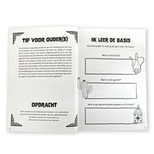 Mijn Deen Planner Kids Groen - Livres NL par Hadieth Benelux disponible chez Al - imen