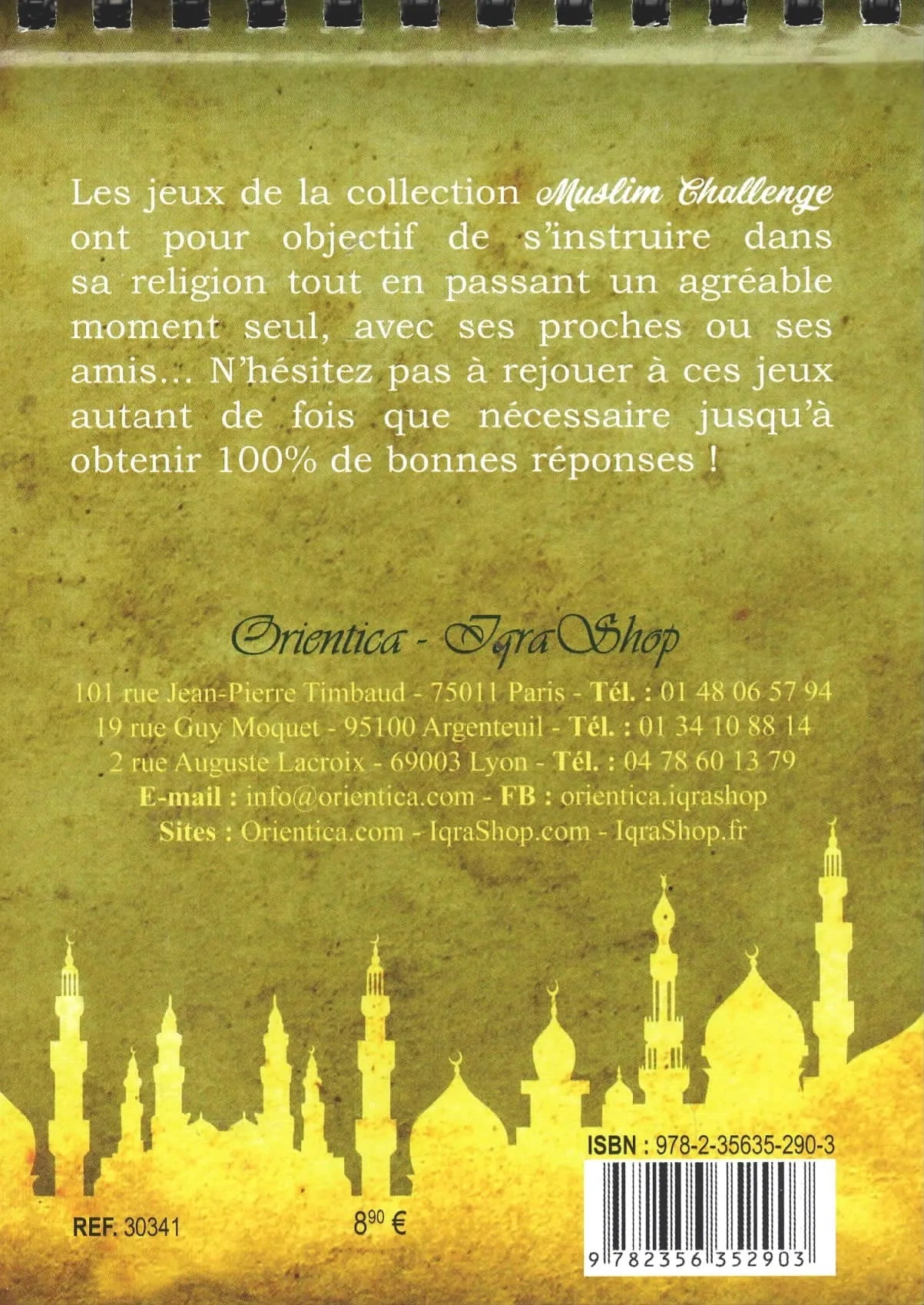 Muslim Challenge – Le Coran et les livres saints - Livres par édition par Orientica disponible chez Al - imen