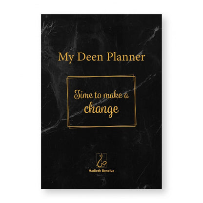 My Deen Planner (zwarte cover) - Livres NL par Hadieth Benelux disponible chez Al - imen