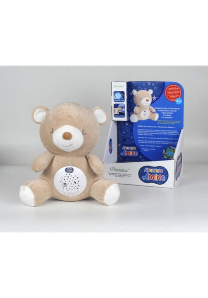 Nounours Amine : Doudou Ourson et Veilleuse Coranique pour enfant musulman et bébé - Jouets éducatifs par Orientica disponible chez Al - imen