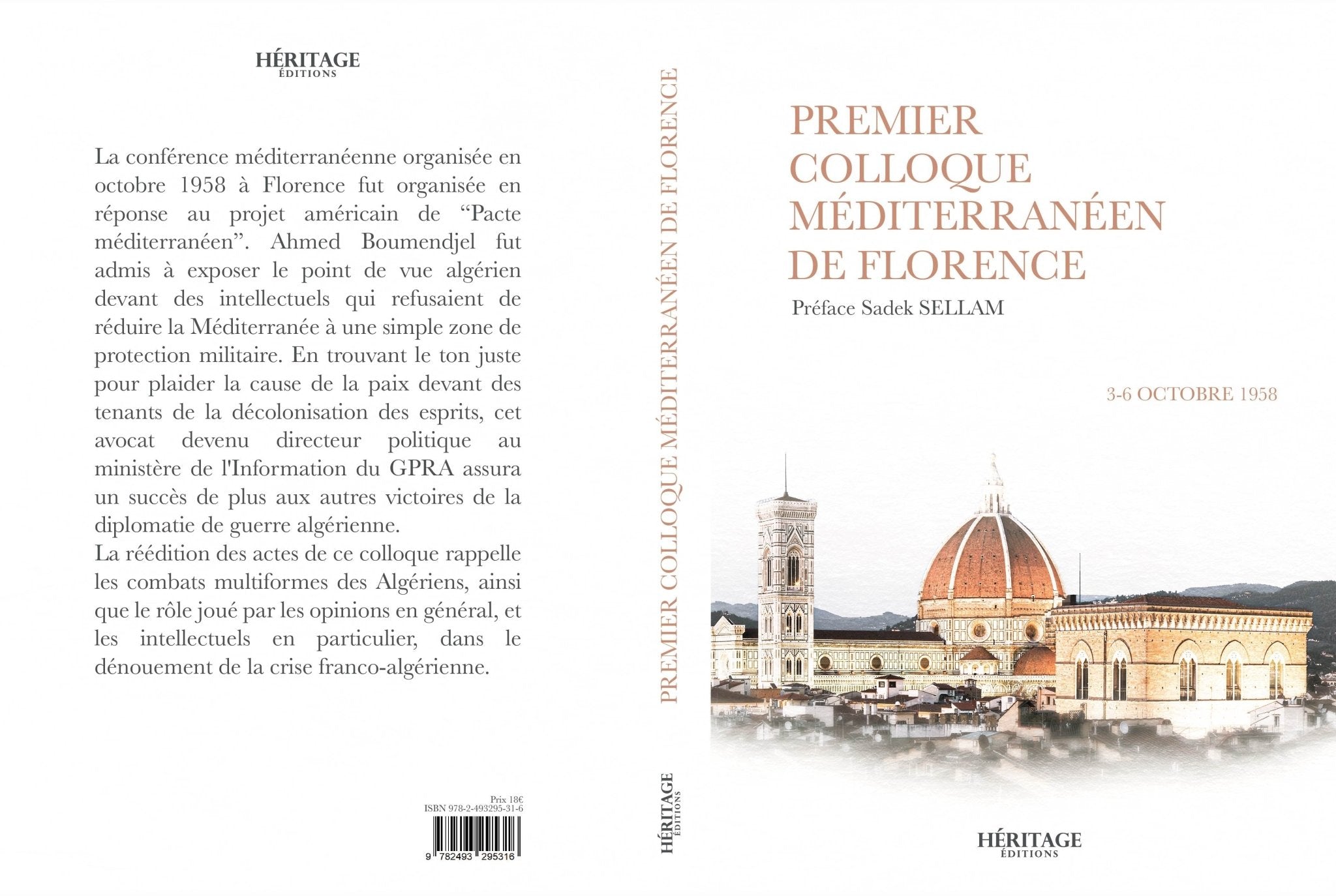 Premier colloque méditerranéen de Florence - Livres par édition par Al - Bayyinah disponible chez Al - imen