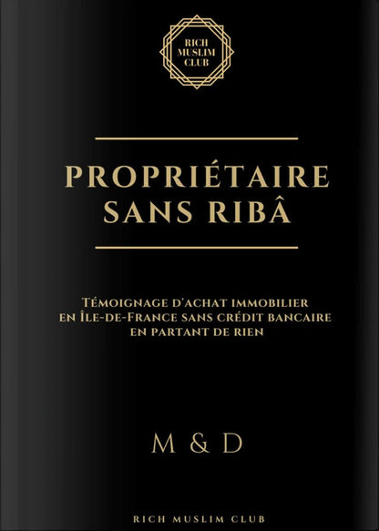 Propriétaire sans ribâ - Livres par édition par Rich Muslim Club disponible chez Al - imen