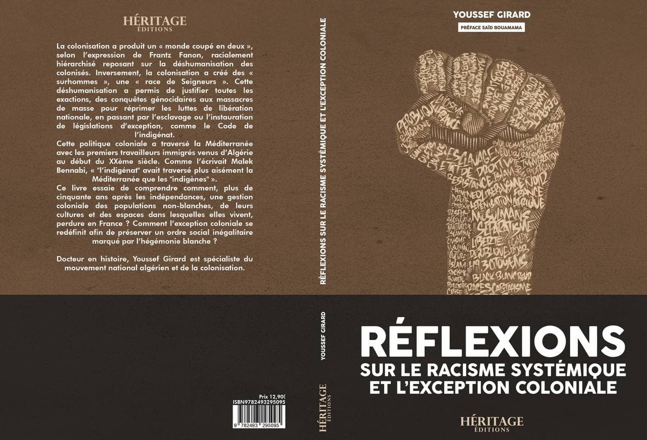 Réflexions sur le racisme systémique et l'exception coloniale - Livres par édition par Al - Bayyinah disponible chez Al - imen