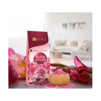 Rose bouquet natural crystals / Parfum d'ambiance Karamat disponible chez Al - imen