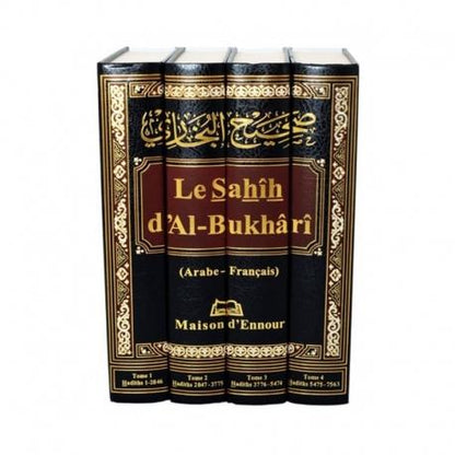 Sahih al Boukhari Complet Arabe - Français - 4 Volumes (Al - Bukhârî) - Ennour disponible chez Al - imen