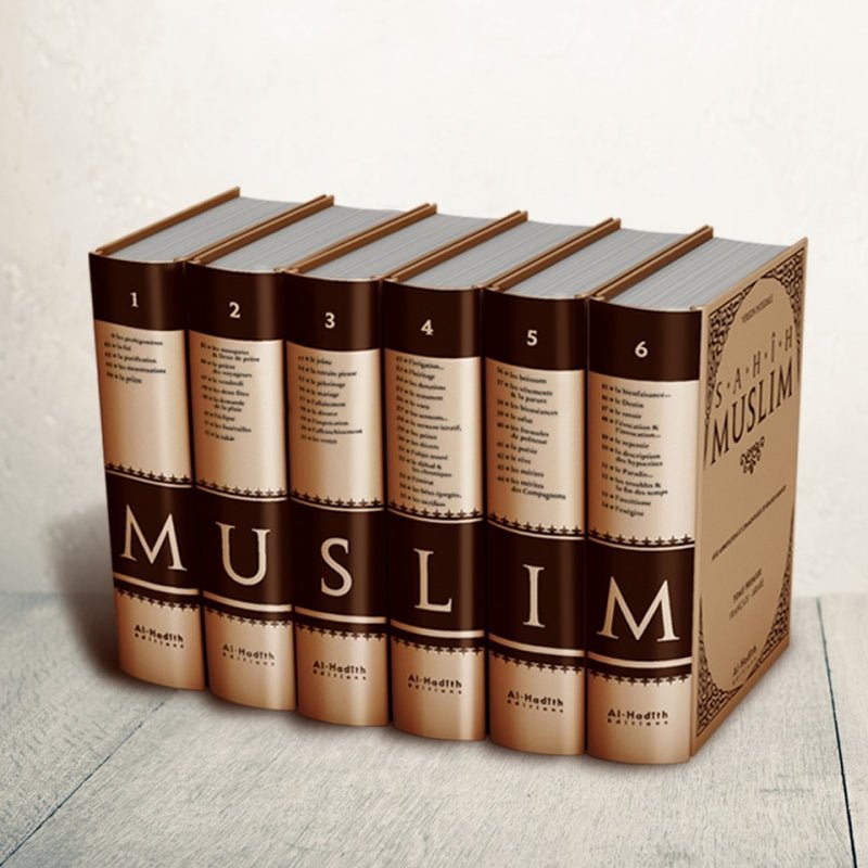 Sahih Muslim ; receuil de hadiths version intégrale complet en 6 volumes (Relié) de Al - husayn muslim Abû - Livres par édition par Al - Hadîth disponible chez Al - imen