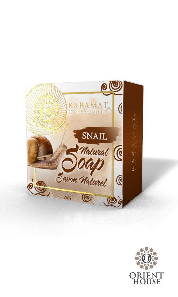 Savon à la bave d’escargot – Karamat Collection - Bien - être et Santé par Karamat Collection disponible chez Al - imen