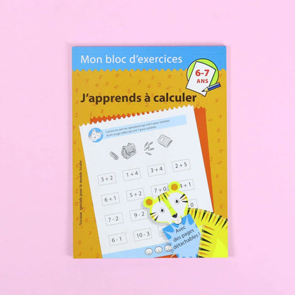 Série Ballon - J'apprends à calculer (6 - 7 ans) | Mon bloc d'exercices disponible chez Al - imen