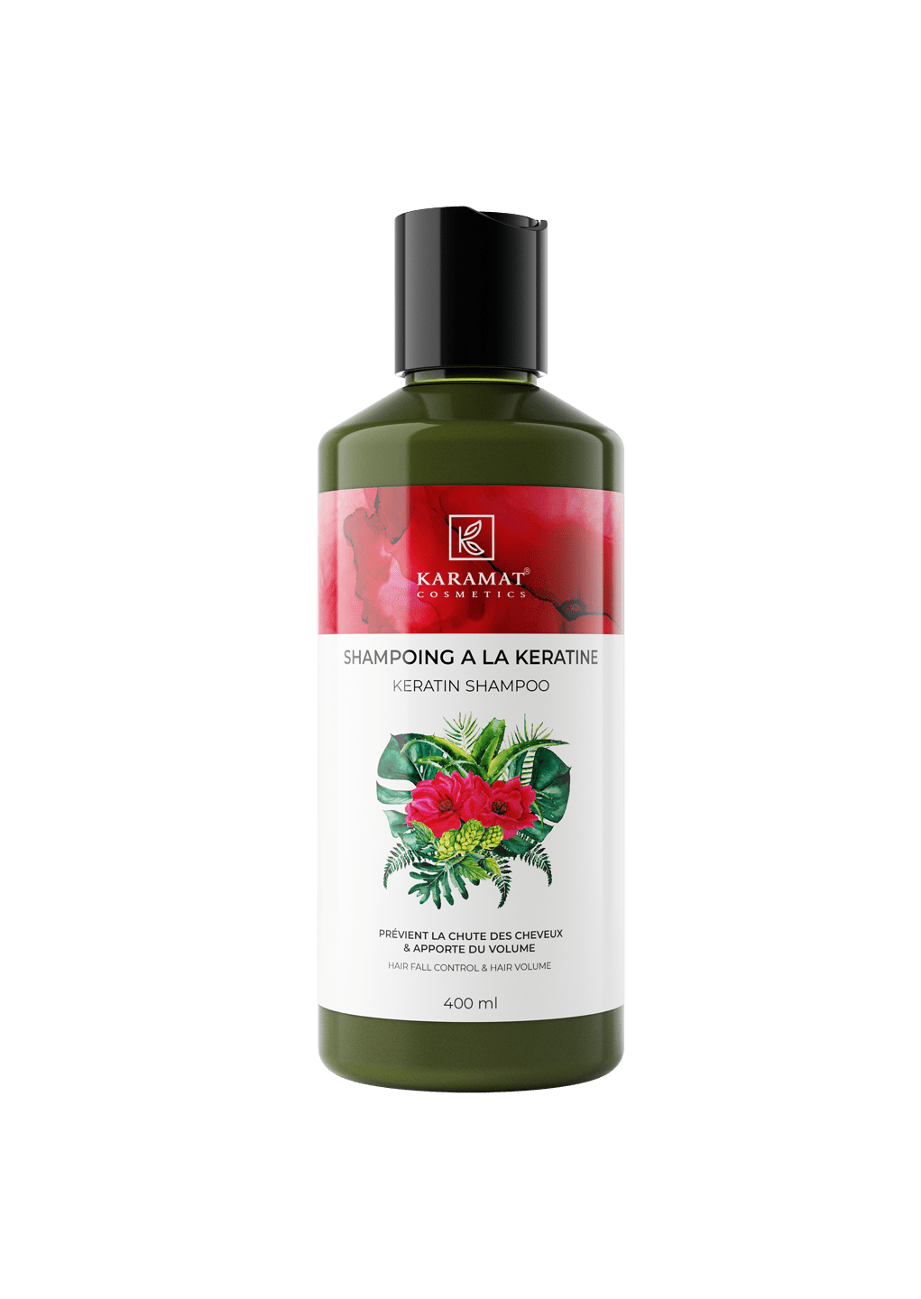 Shampooing à la kératine Karamat Cosmetics 400 Ml - Bien - être et Santé par Karamat Collection disponible chez Al - imen