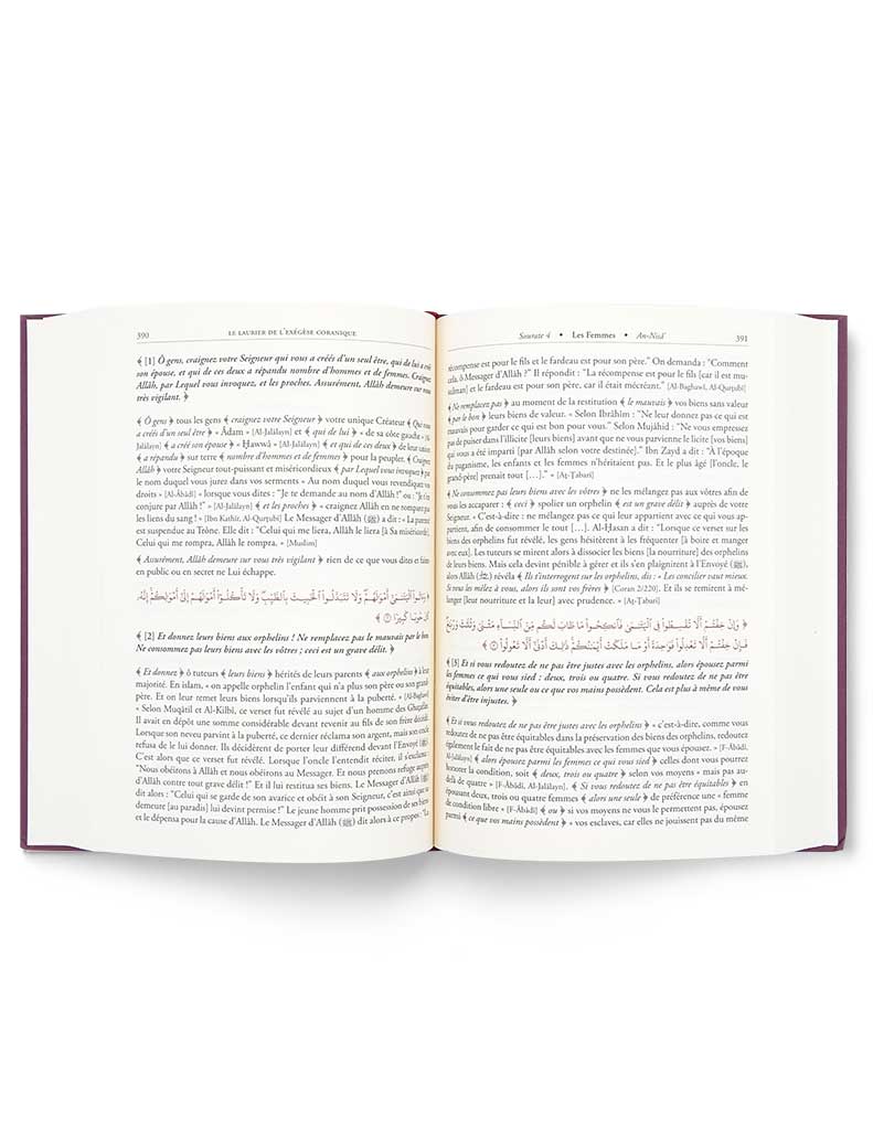 Tafsîr - Le laurier de l’exégèse coranique (3 tomes) de Mohamed Benchili Tawhid Livre sur le Coran Tafsir 9782848624242 Librairie Musulmane Al-imen