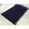 Tapis De Prière Velours Luxe Couleur Unie - BLEU MARINE - Décoration par Sana disponible chez Al - imen