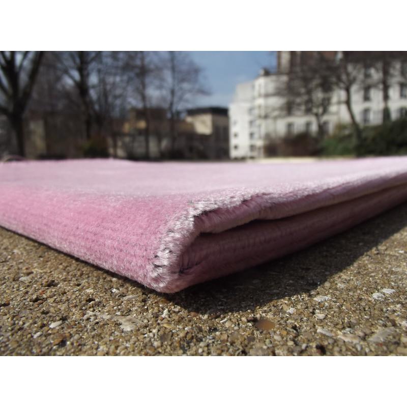 Tapis de Prière Velours Luxe couleur unie - ROSE PASTEL Sana Tapis de prière > Velours 3700495415071 Librairie Musulmane Al-imen