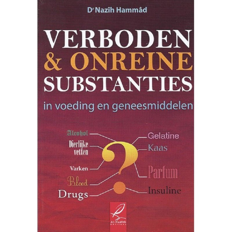 Verboden en Onreine substantie - Livres NL par Nederlands disponible chez Al - imen